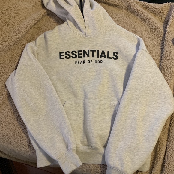 Fear of God Sweaters - Fear of god essentials hoodie